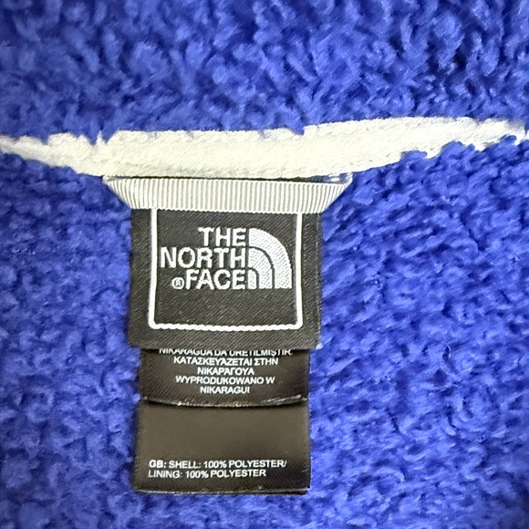 The North Face Royal Blue Fleece Jacket - Picture 2 of 7